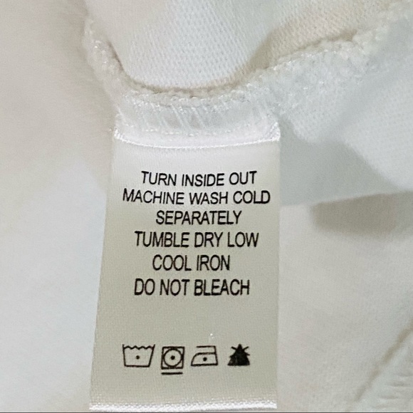 American Girl pink and white logo top extra small pullover V-neck long sleeve - Picture 7 of 9